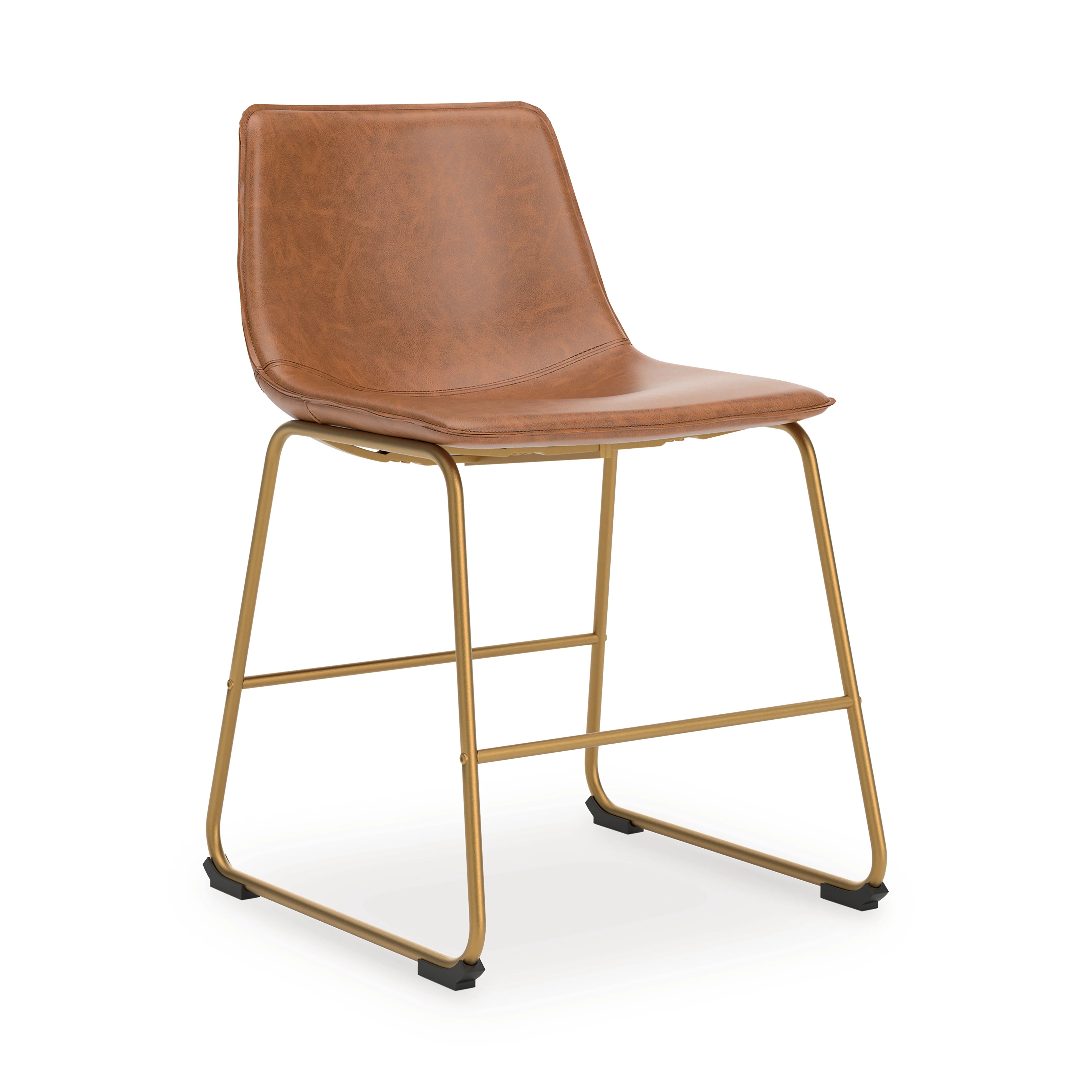 Ciabori Brown/Gold Dining Chair - Image 3