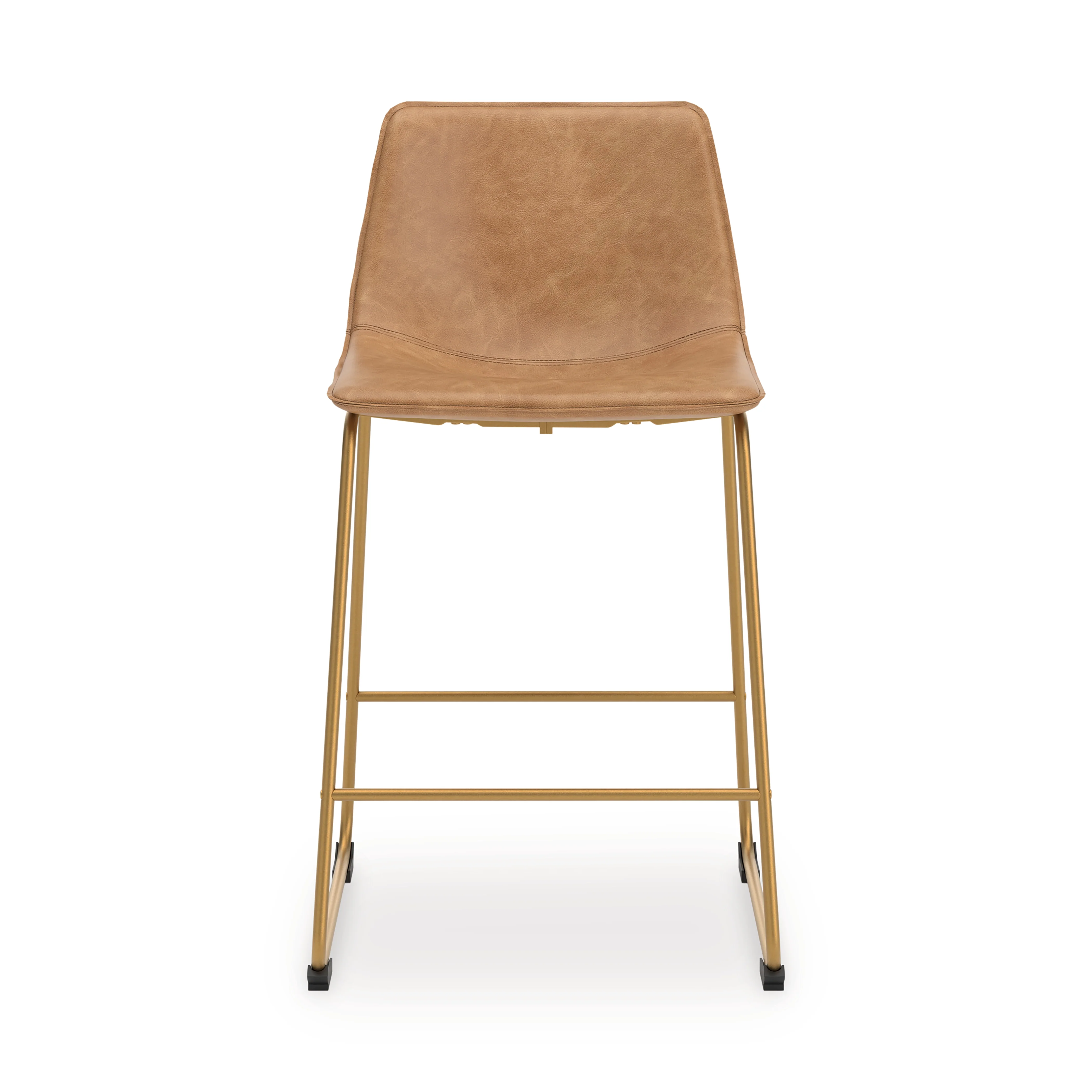 Ciabori Toast/Gold Bar Height Bar Stool - Image 3