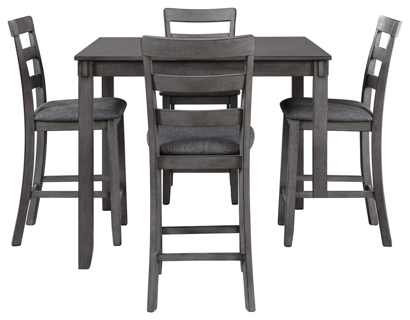 Bridson Gray Counter Height Dining Table And Bar Stools (Set of 5) - Image 3