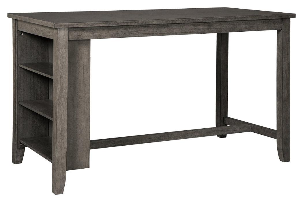 Caitbrook Gray Counter Height Dining Table - Image 2