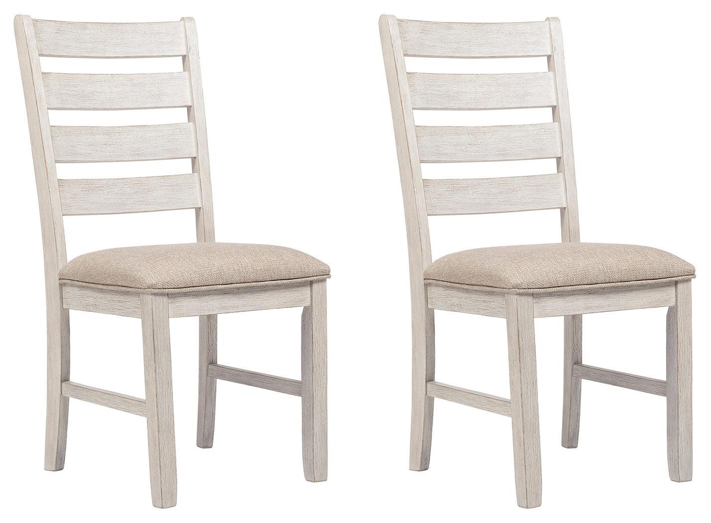 Skempton White Light Brown Dining Chair - Image 2