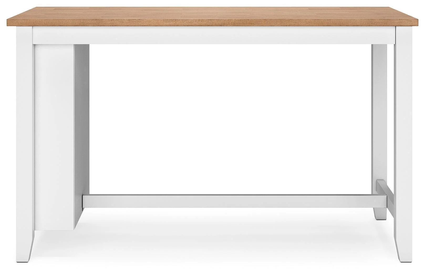 Gesthaven Natural/White Counter Height Dining Table and 2 Barstools - Image 3