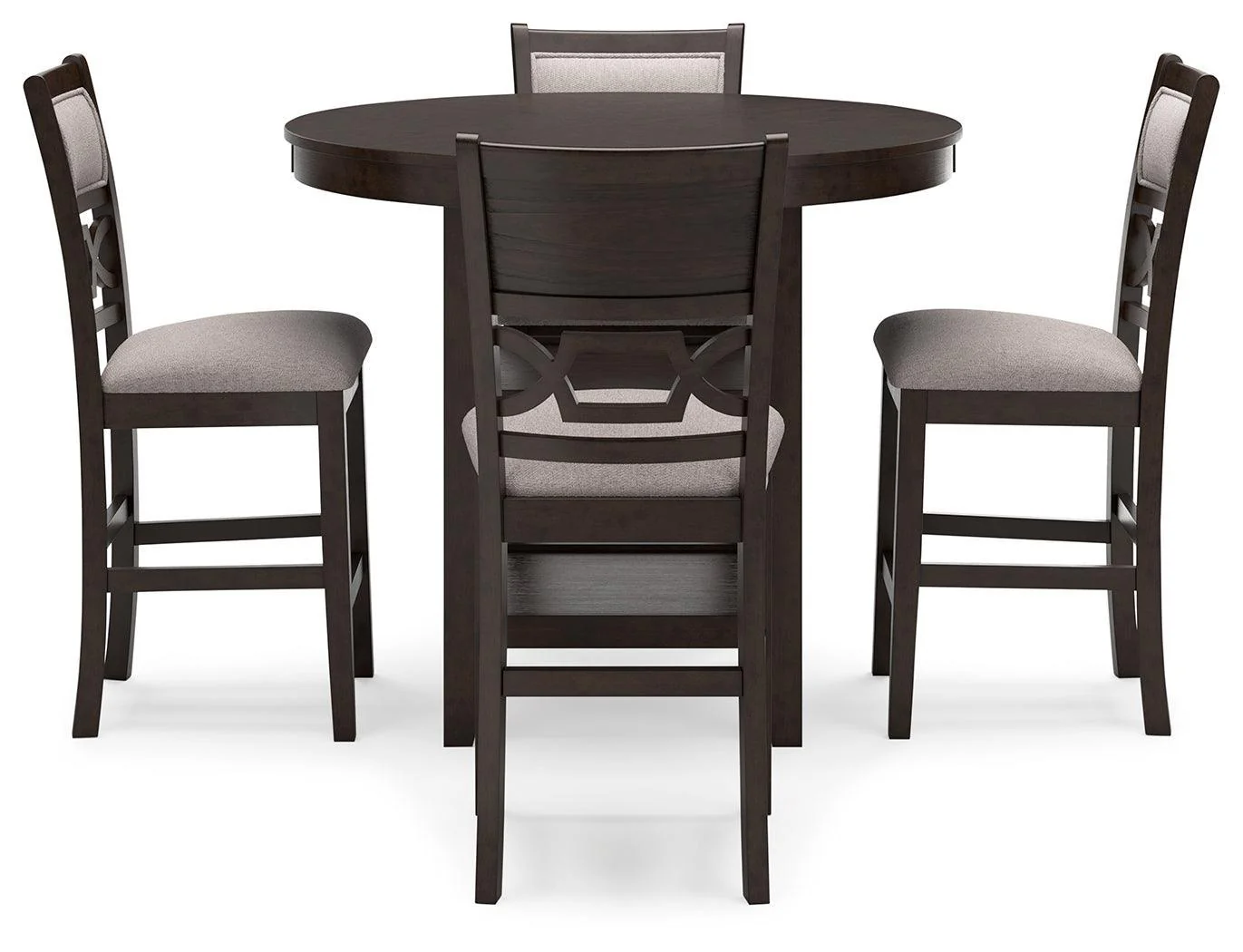 Langwest Brown Counter Height Dining Table And 4 Barstools (Set of 5) - Image 3