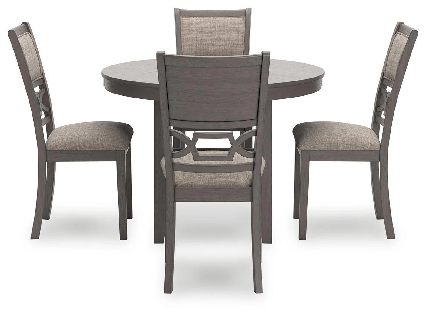 Wrenning Gray Dining Table And 4 Chairs (Set of 5) - Image 2
