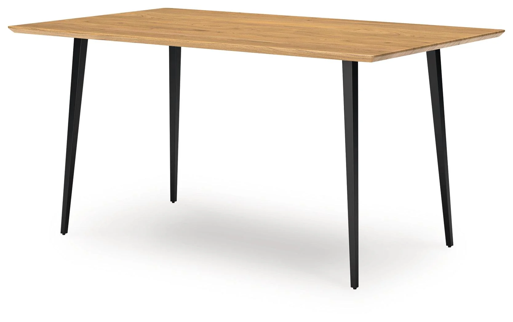 Gretlynn Black/Natural Dining Table - Image 3