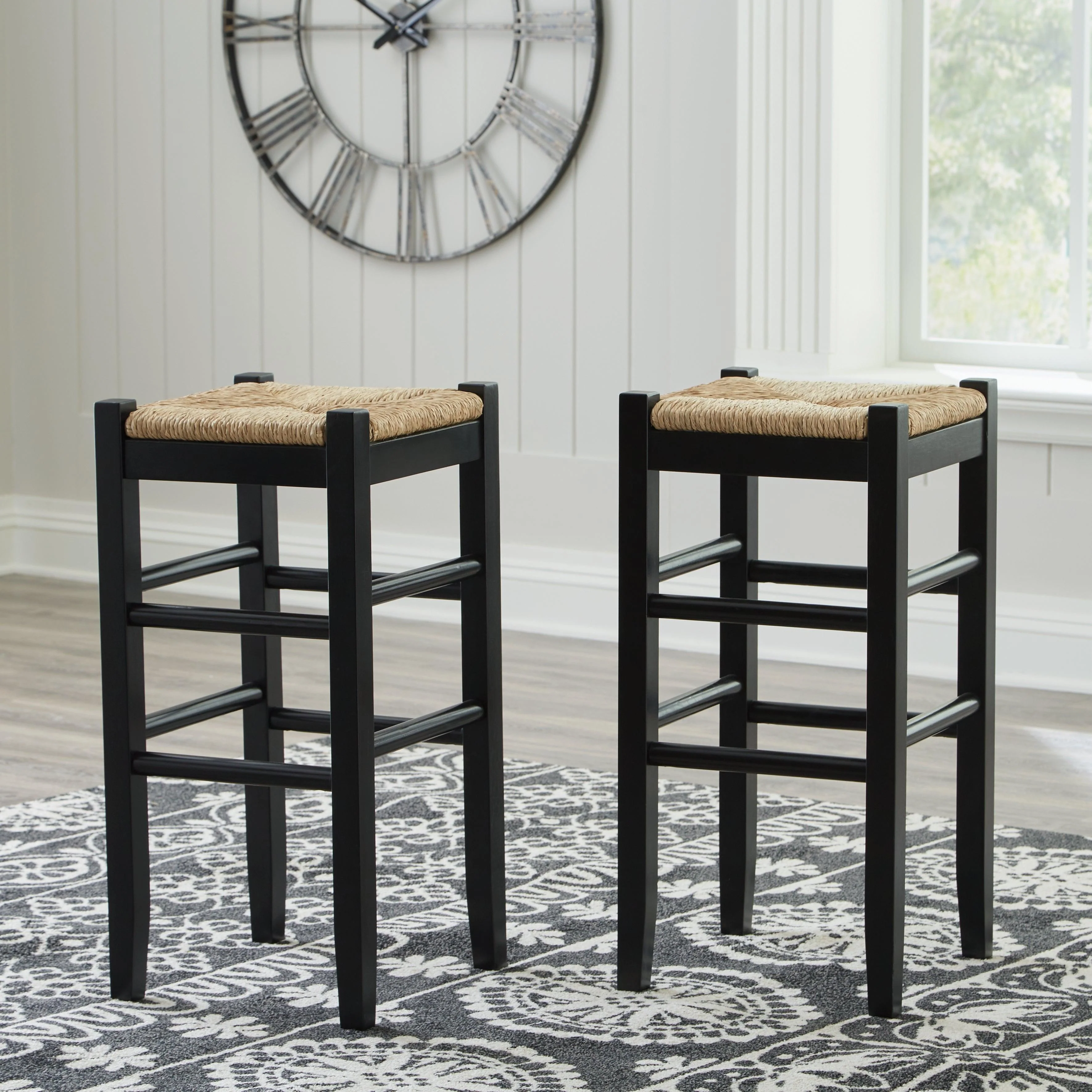 Mirimyn Black Bar Height Stool - Image 3
