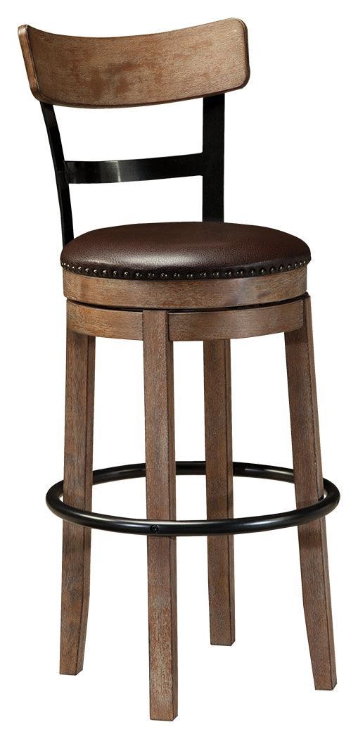 Pinnadel Light Brown Bar Height Stool - Image 2