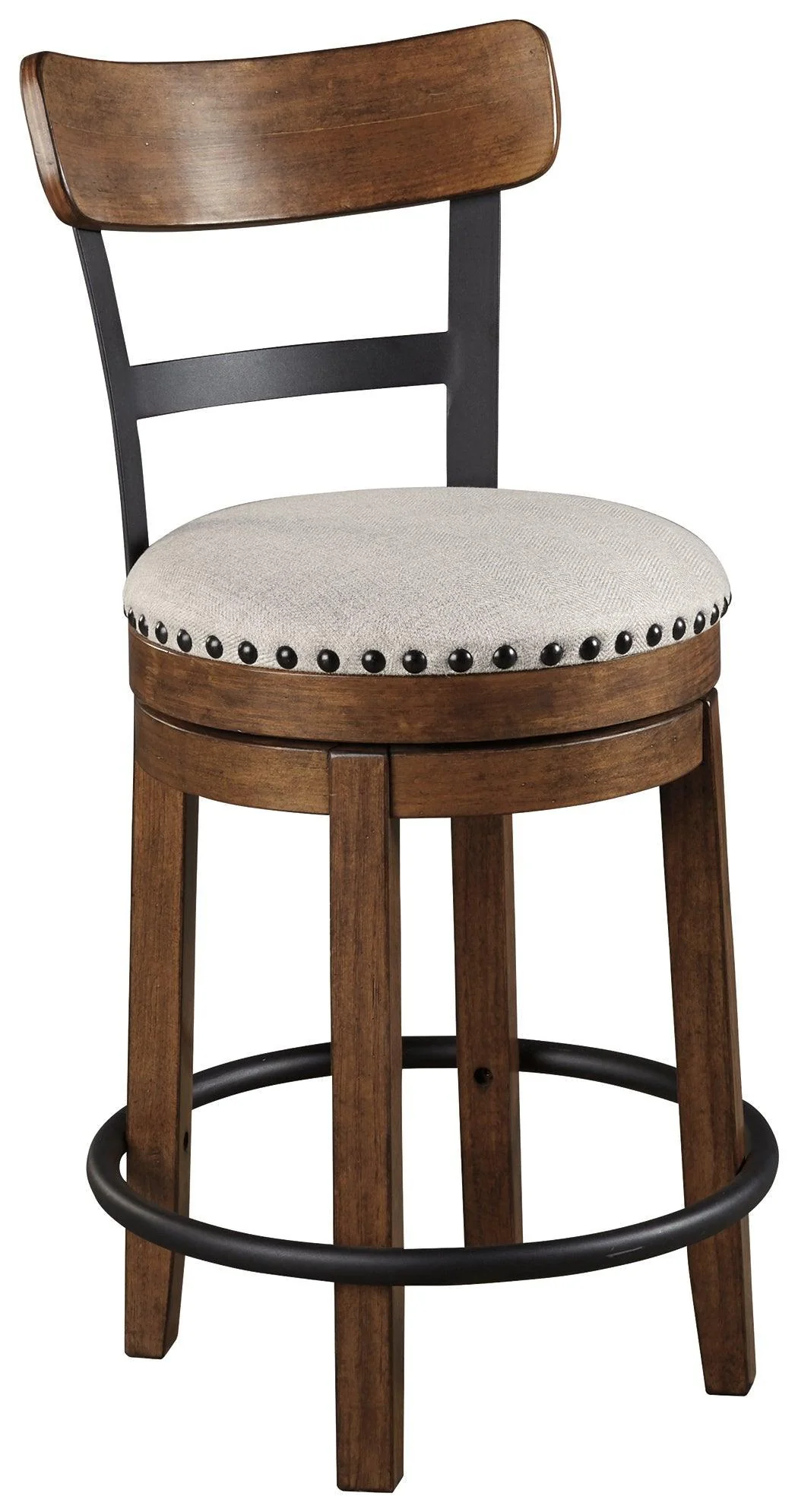 Valebeck Brown Counter Height Bar Stool - Image 2