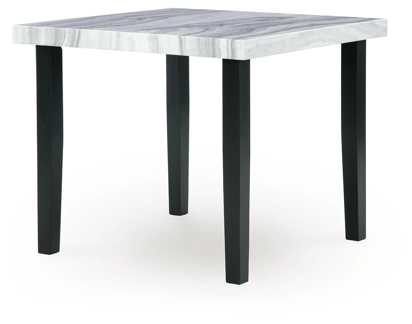 Mervannie Gray/Black Counter Height Dining Table - Image 2