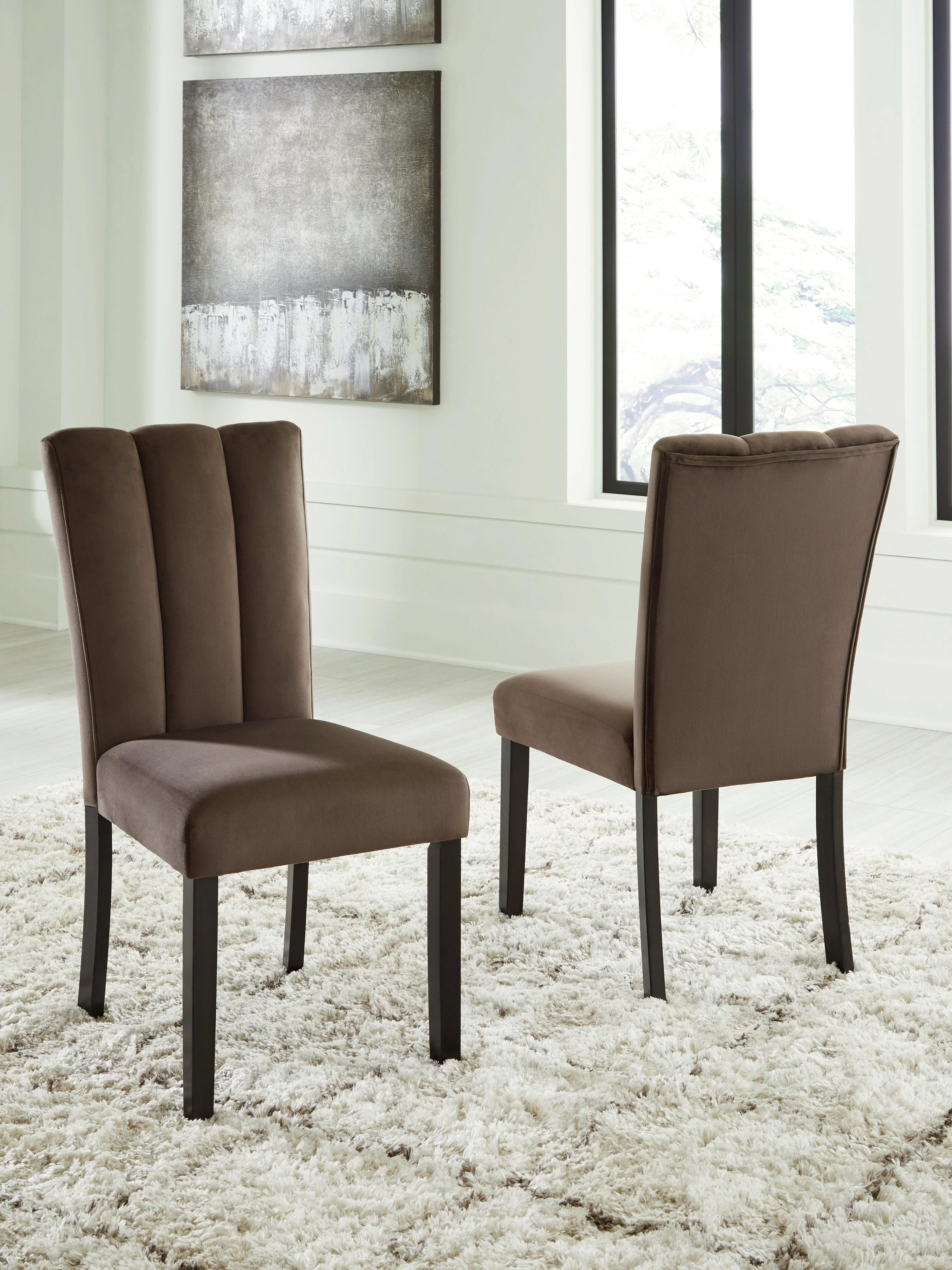 Jeshina Mocha Dining Chair - Image 3