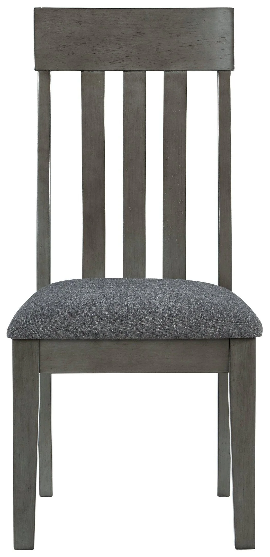 Hallanden Two-Tone Gray Dining Chair - Image 3