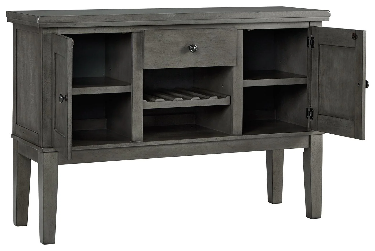 Hallanden Gray Dining Server - Image 3