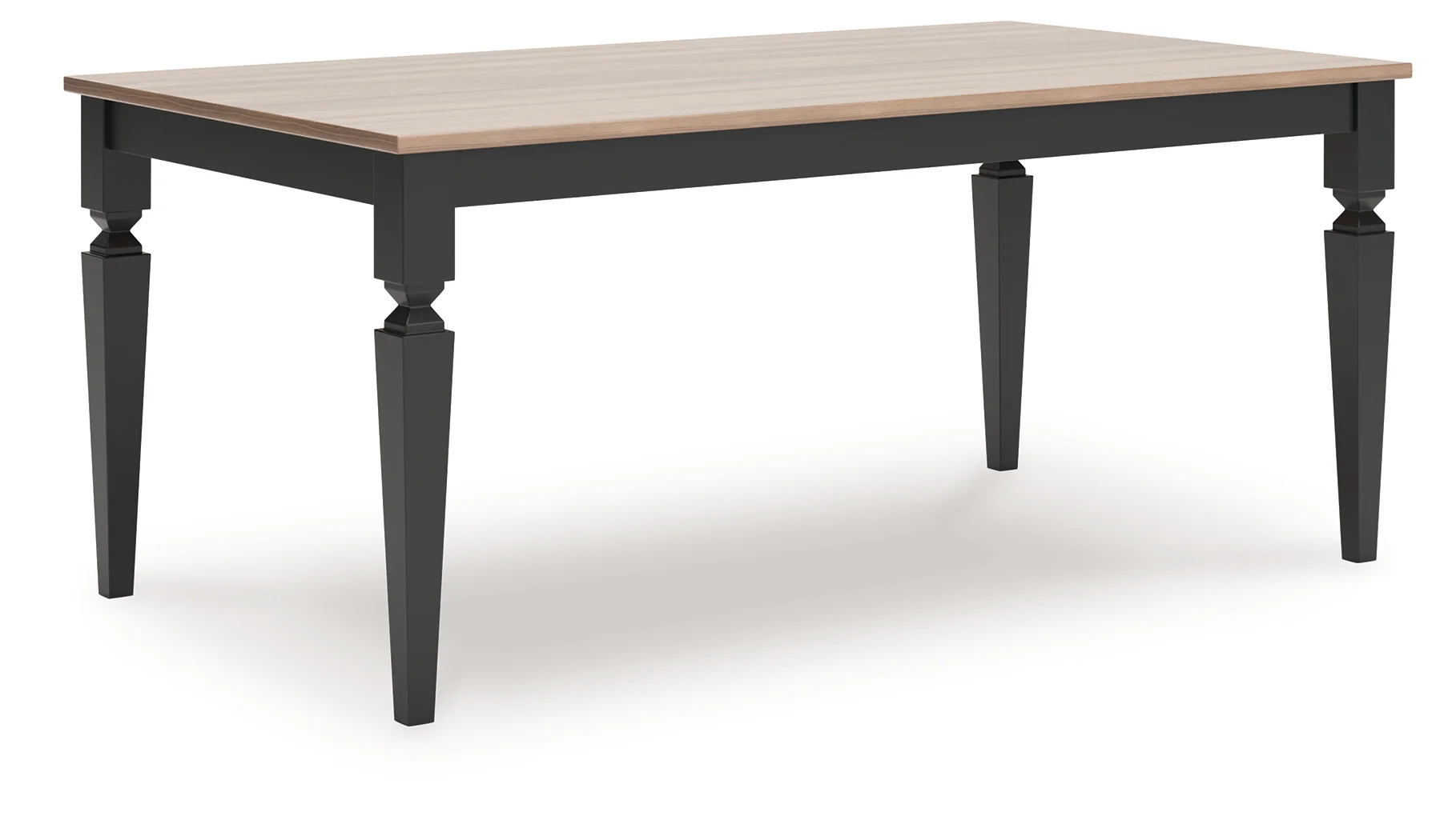 Brenkerton Grayish Brown/Black Dining Table - Image 2