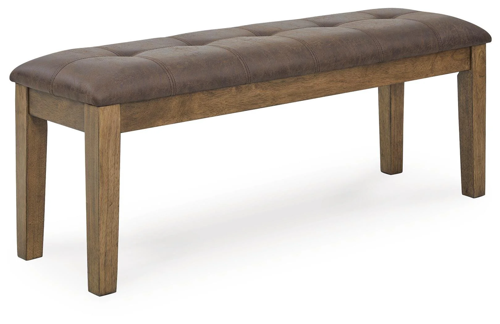 Urbinforte Light Brown 50" Dining Bench - Image 2
