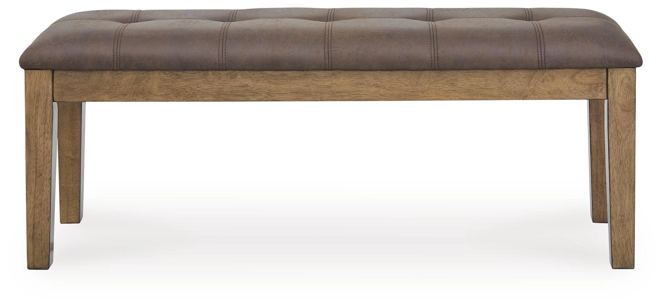 Urbinforte Light Brown 50" Dining Bench - Image 3