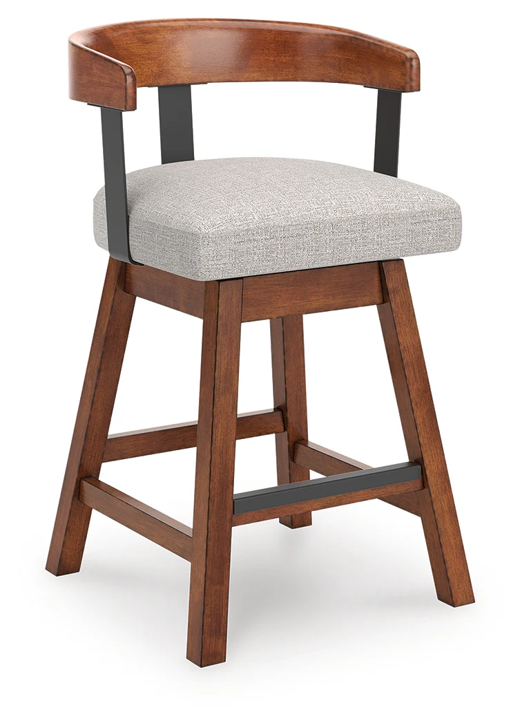 Ralene Medium Brown Counter Height Barstool - Image 3