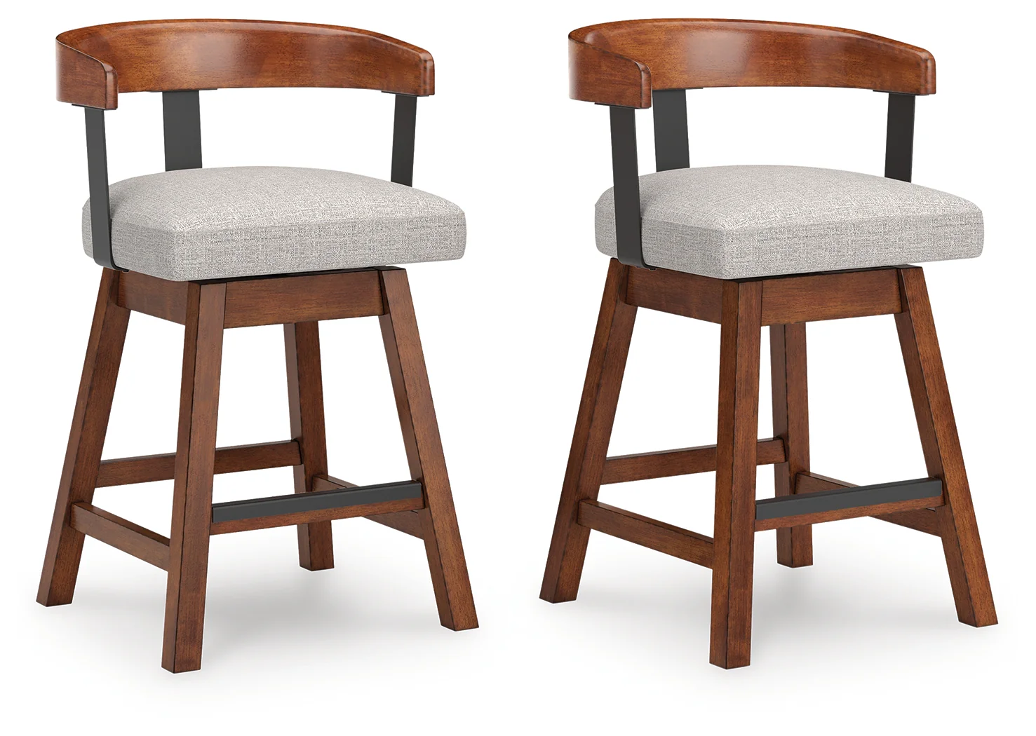 Ralene Medium Brown Counter Height Barstool - Image 2