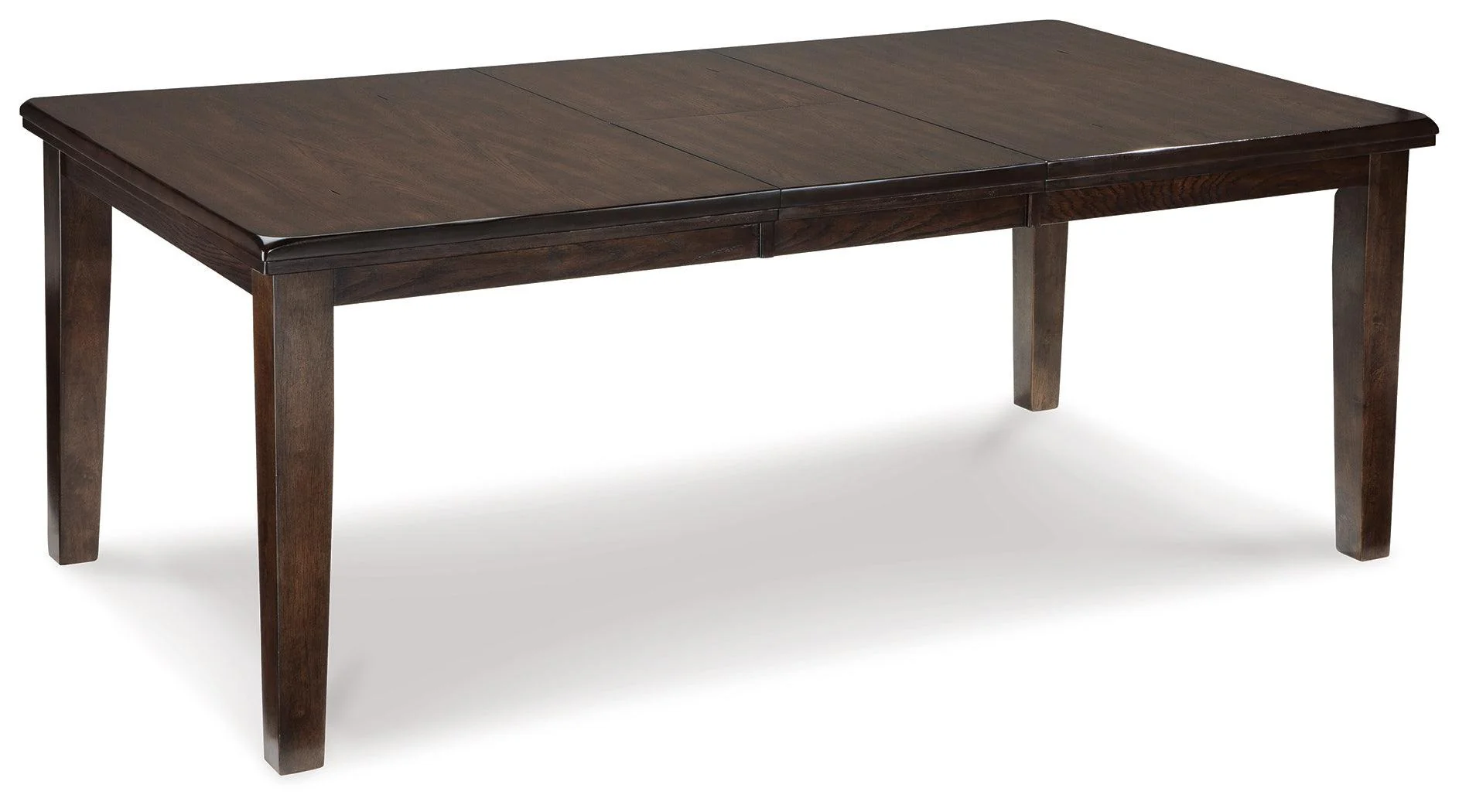 Haddigan Dark Brown Dining Extension Table - Image 2