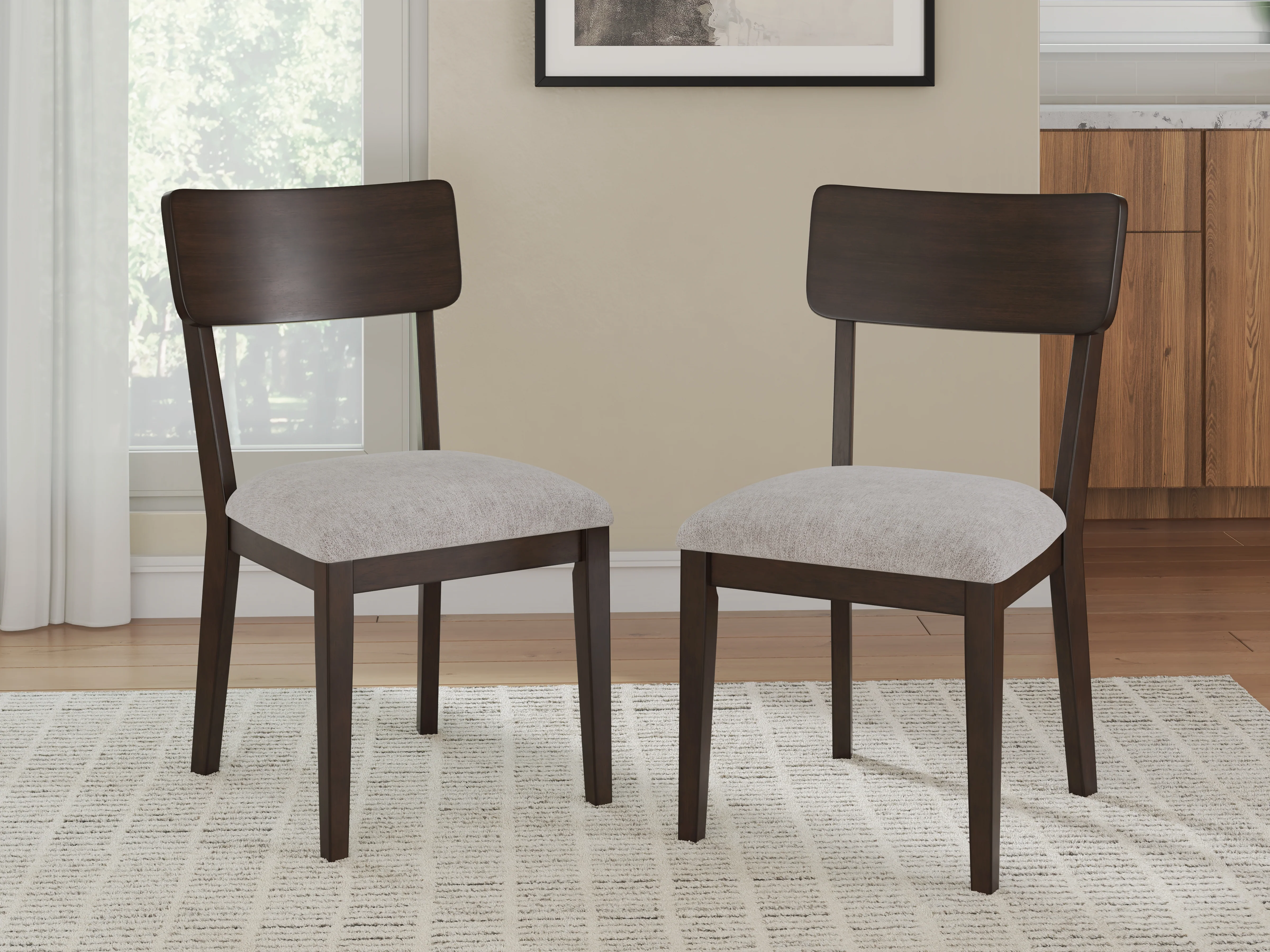Mallenette Merlot Dining Chair - Image 3