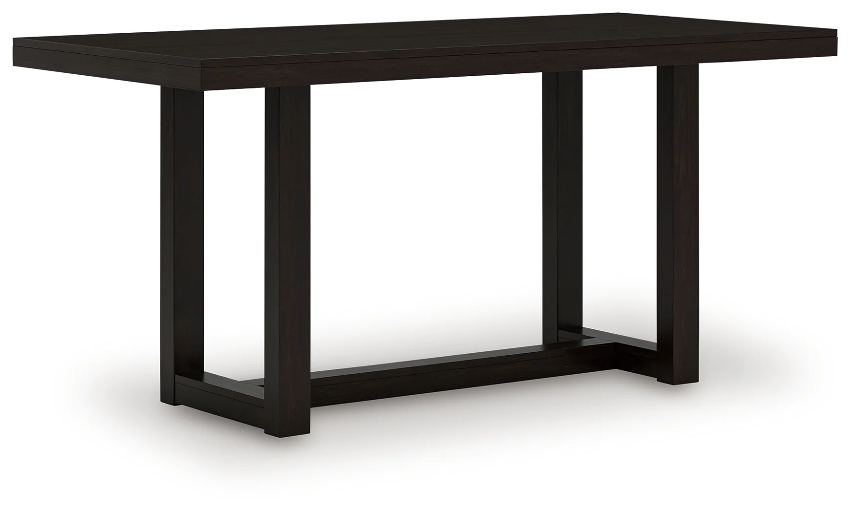 Neymorton Dark Grayish Brown Counter Height Dining Table - Image 2