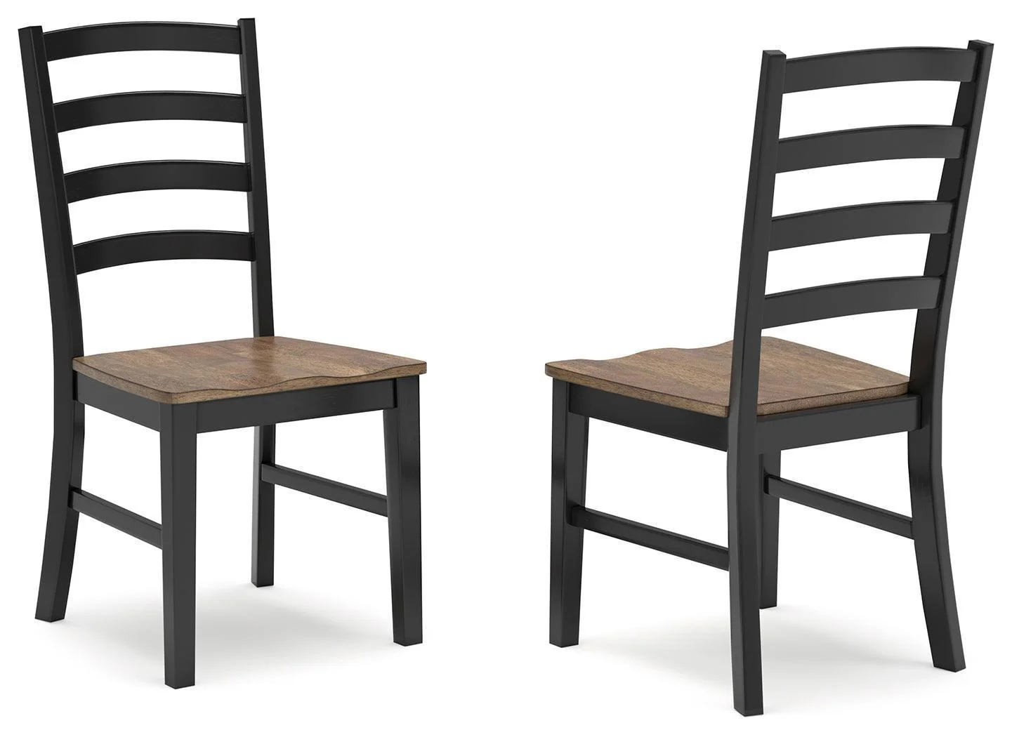 Wildenauer Brown Black Dining Chair - Image 2