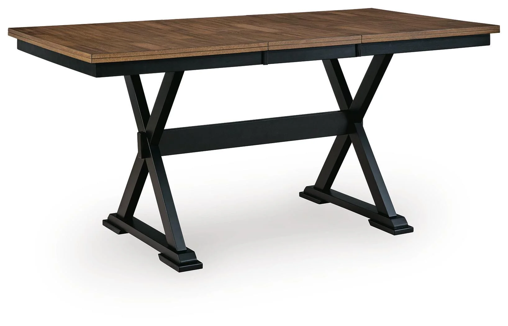 Wildenauer Brown/Black Counter Height Butterfly Extension Table - Image 2