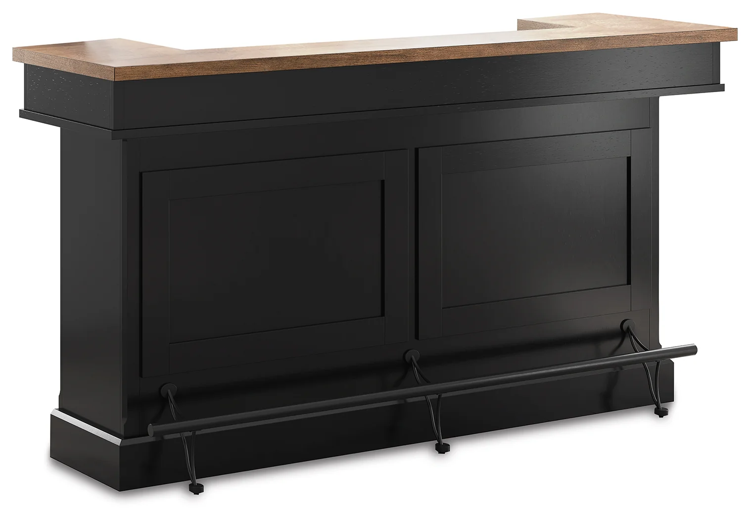 Wildenauer Brown/Black 78" Bar - Image 2
