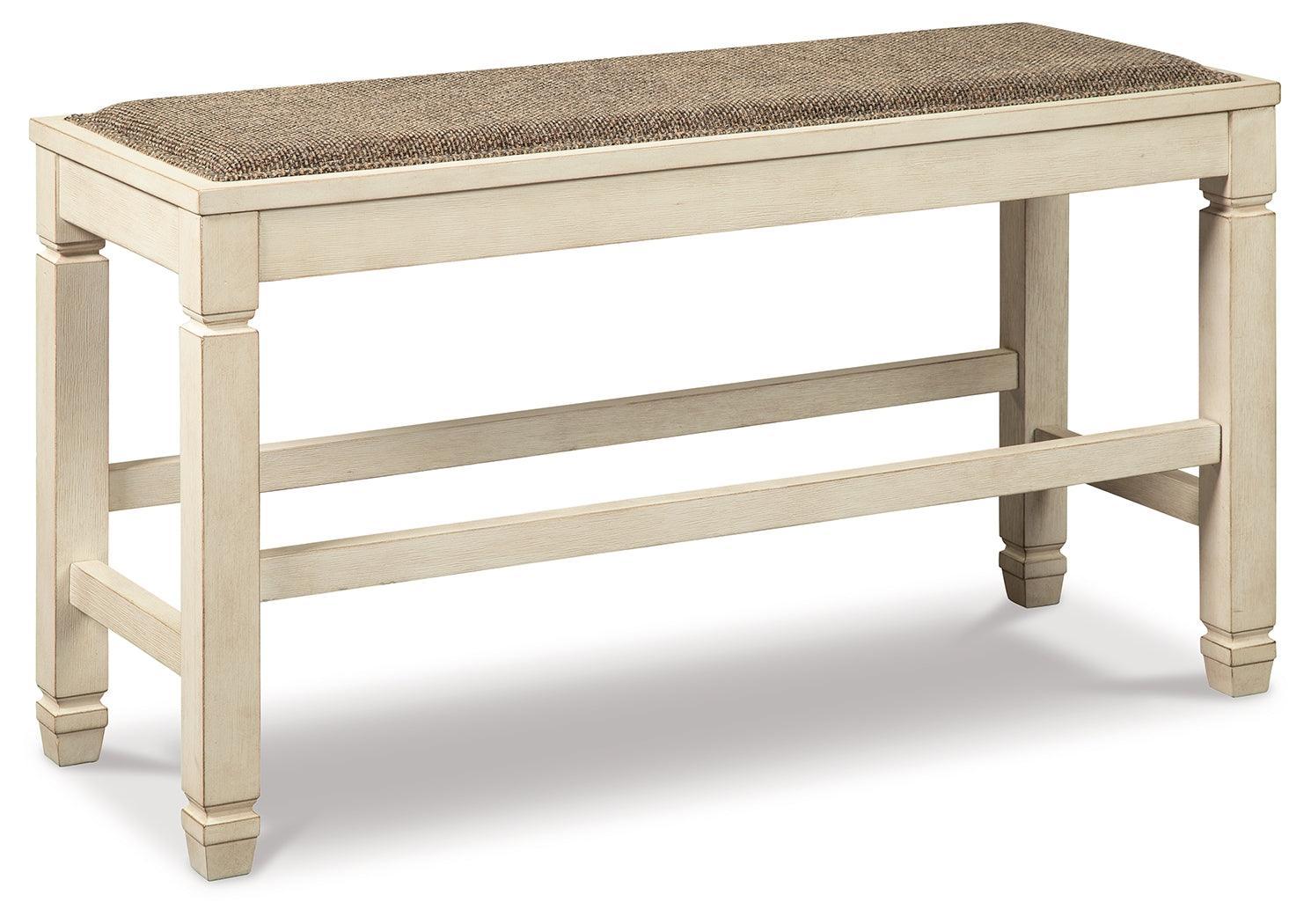 Bolanburg Two-Tone Counter Height Dining Bench - Image 2