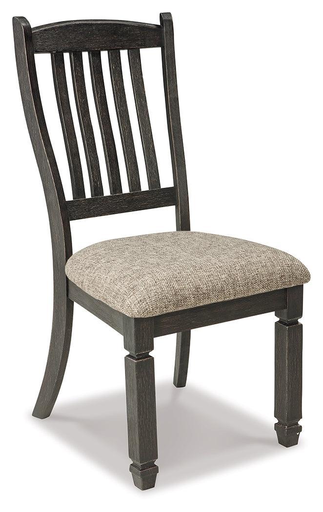 Tyler Creek Black Grayish Brown Dining Chair - Image 2