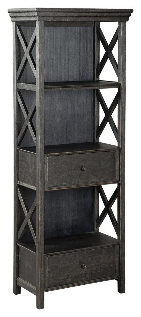 Tyler Creek Black Gray Display Cabinet - Image 2