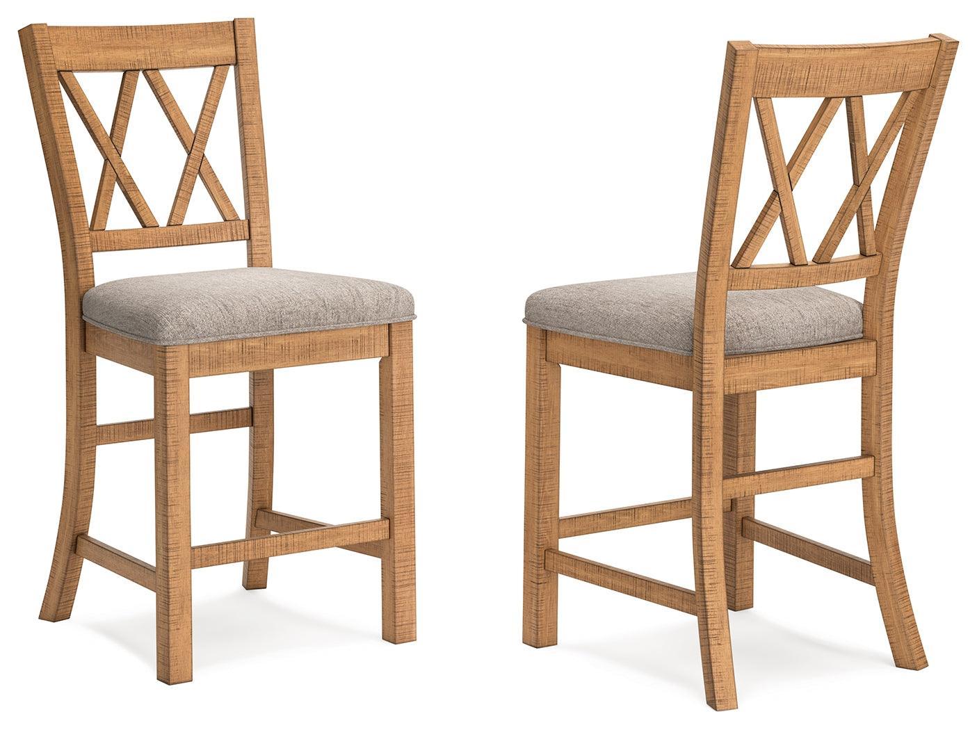 Havonplane Brown Counter Height Barstool - Image 2