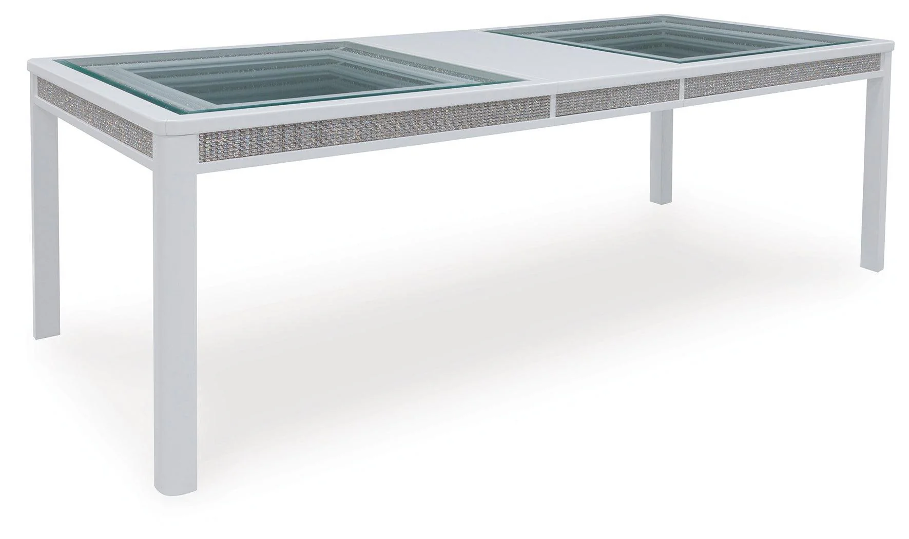 Chalanna White Dining Extension Table - Image 2