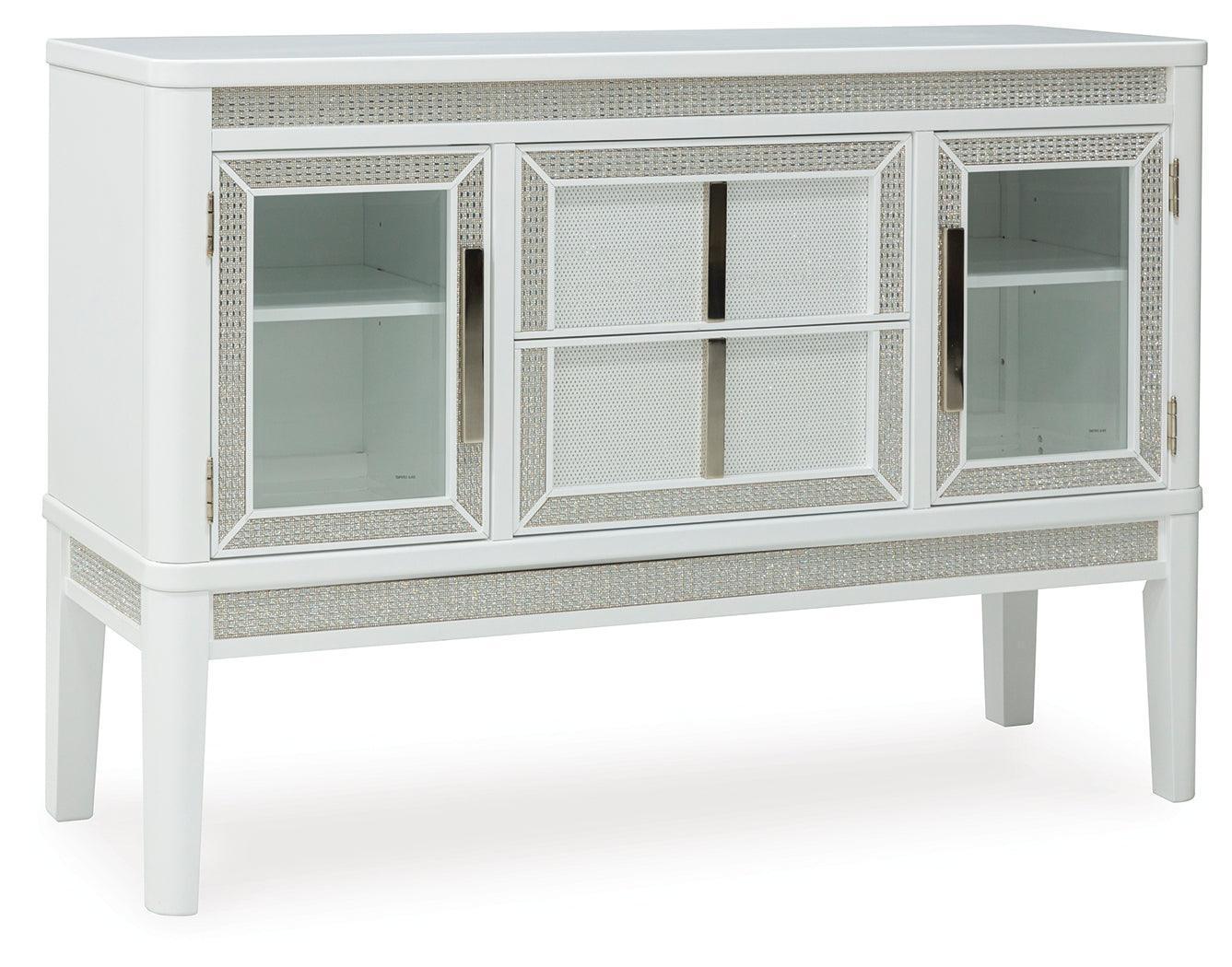 Chalanna White Dining Server - Image 2