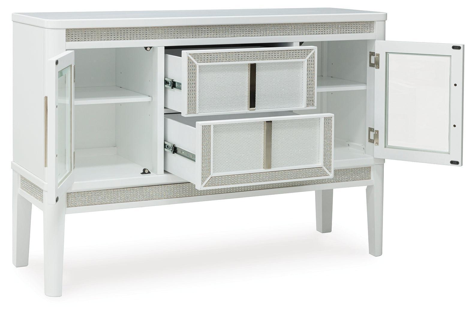 Chalanna White Dining Server - Image 3