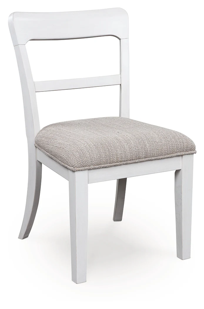 Greddinton White Dining Chair - Image 1
