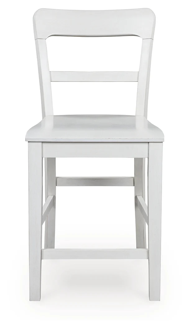 Greddinton White Counter Height Barstool - Image 3