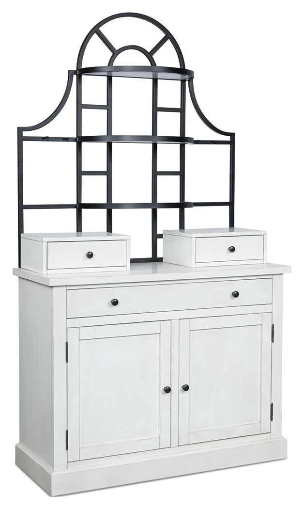 Greddinton White Baker's Rack - Image 2