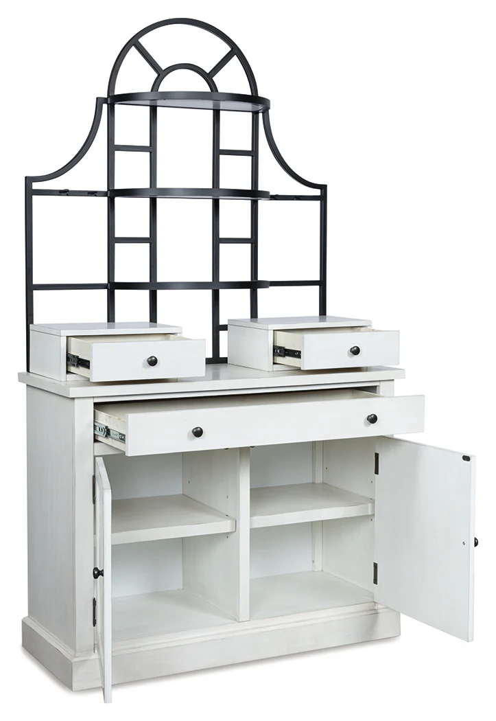 Greddinton White Baker’s Rack