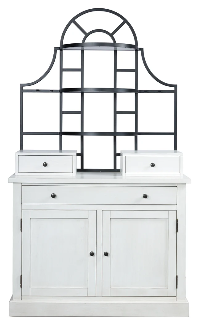 Greddinton White Baker's Rack - Image 3