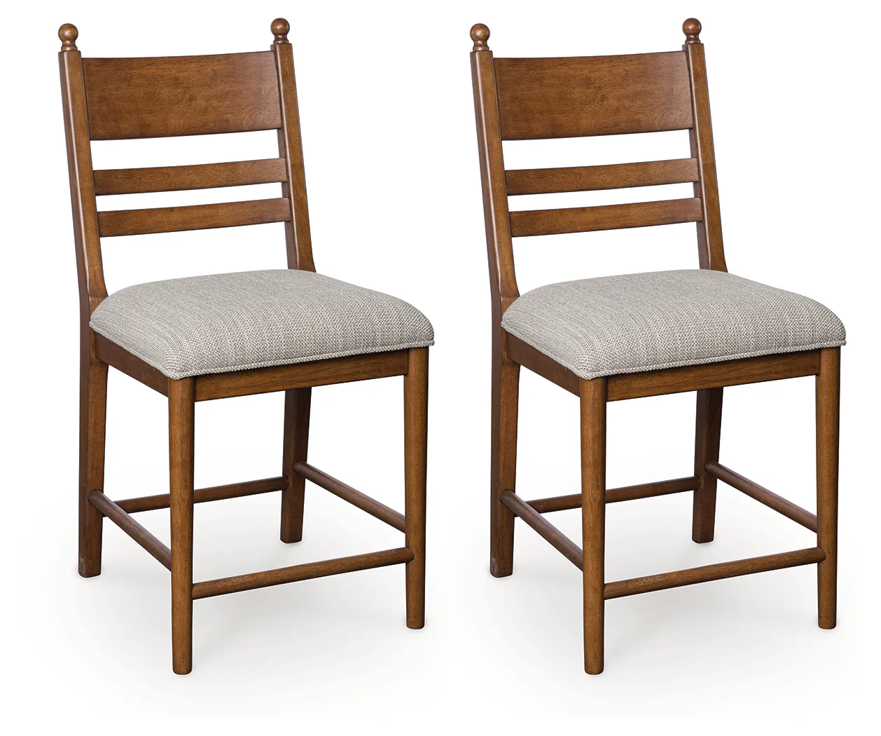 Greddinton Brown Counter Height Barstool - Image 2