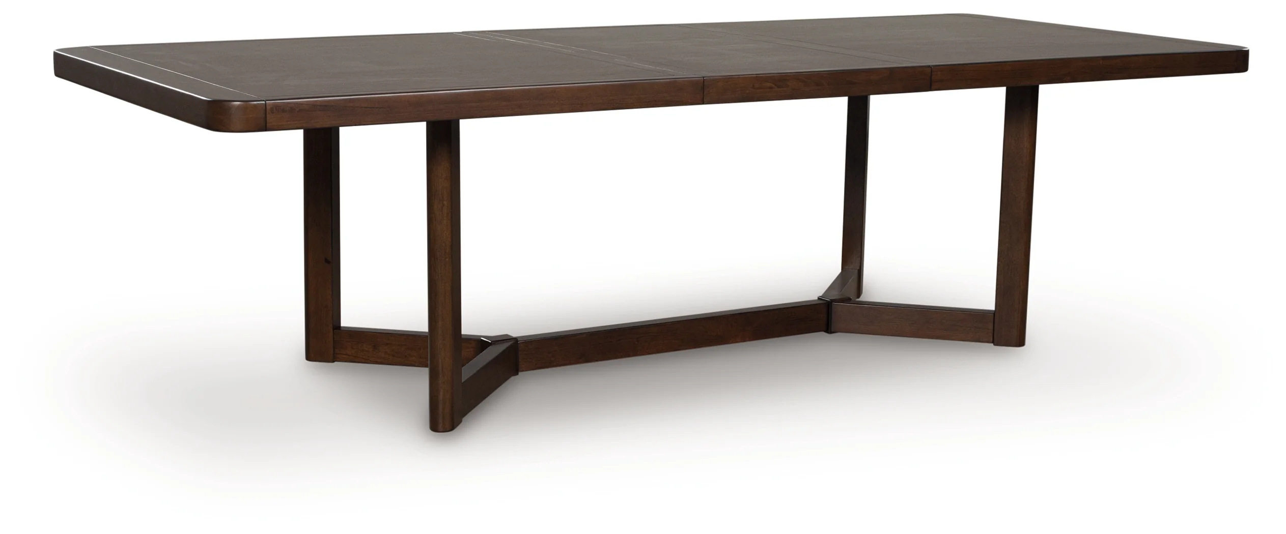 Dilenno Dark Brown Dining Extension Table - Image 2