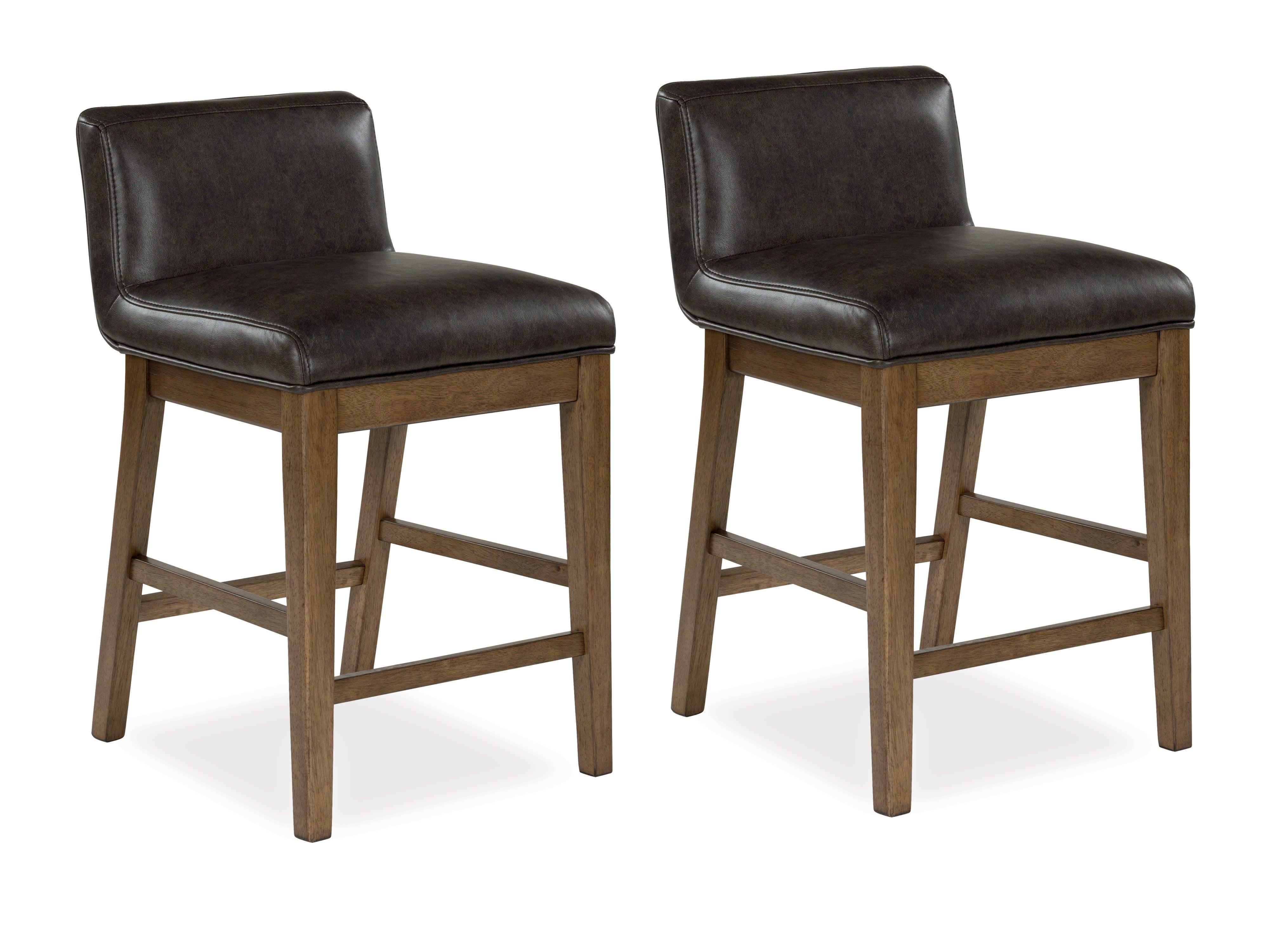Cabalynn Two-tone Brown Counter Height Barstool - Image 2