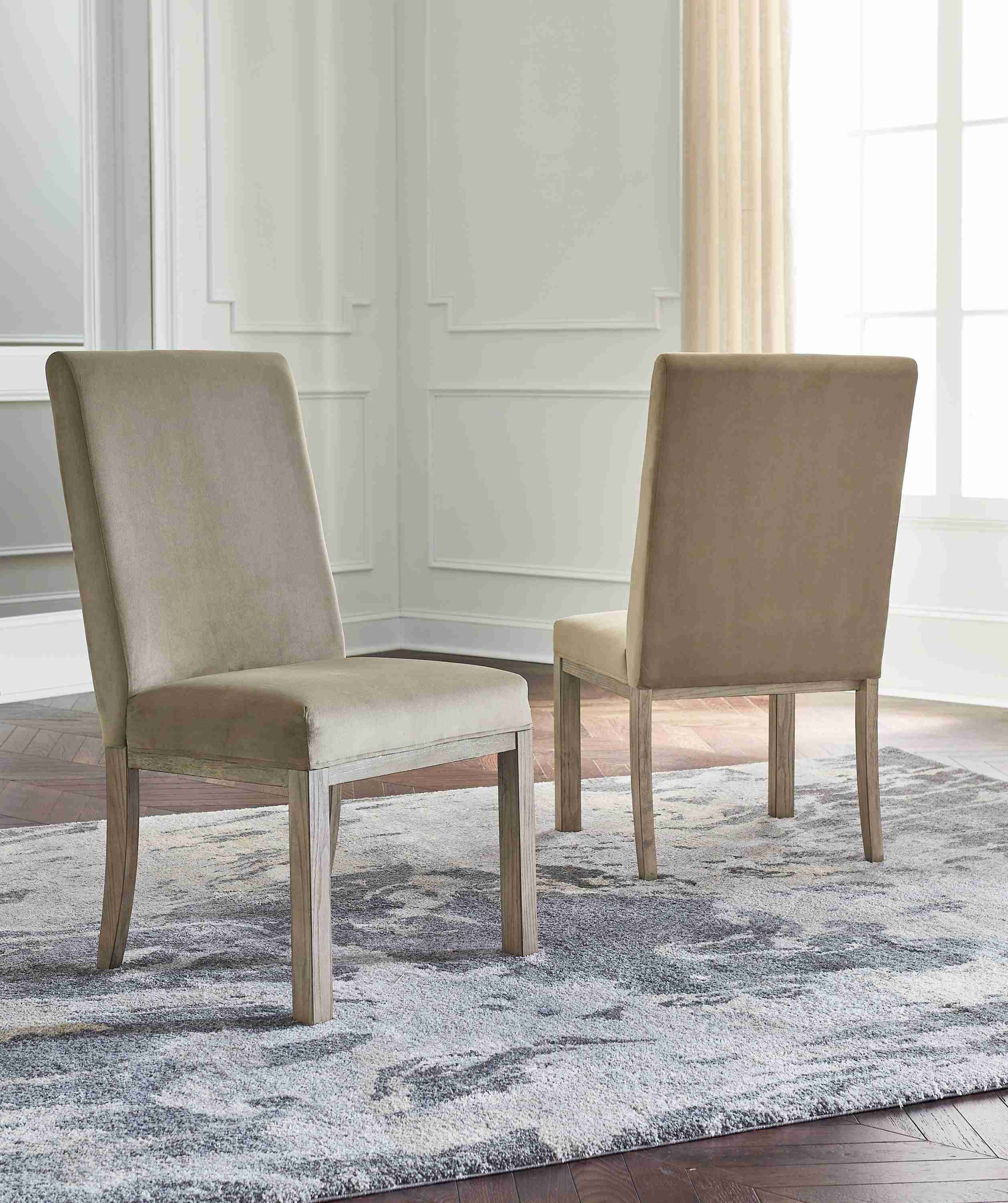 Chrestner Gray Brown Dining Chair - Image 3