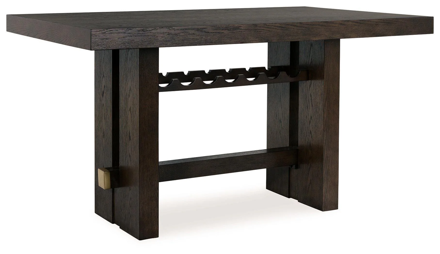 Burkhaus Dark Brown Counter Height Dining Table - Image 2