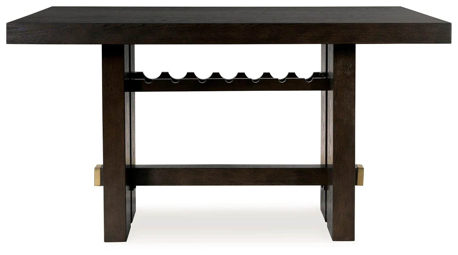 Burkhaus Dark Brown Counter Height Dining Table - Image 3