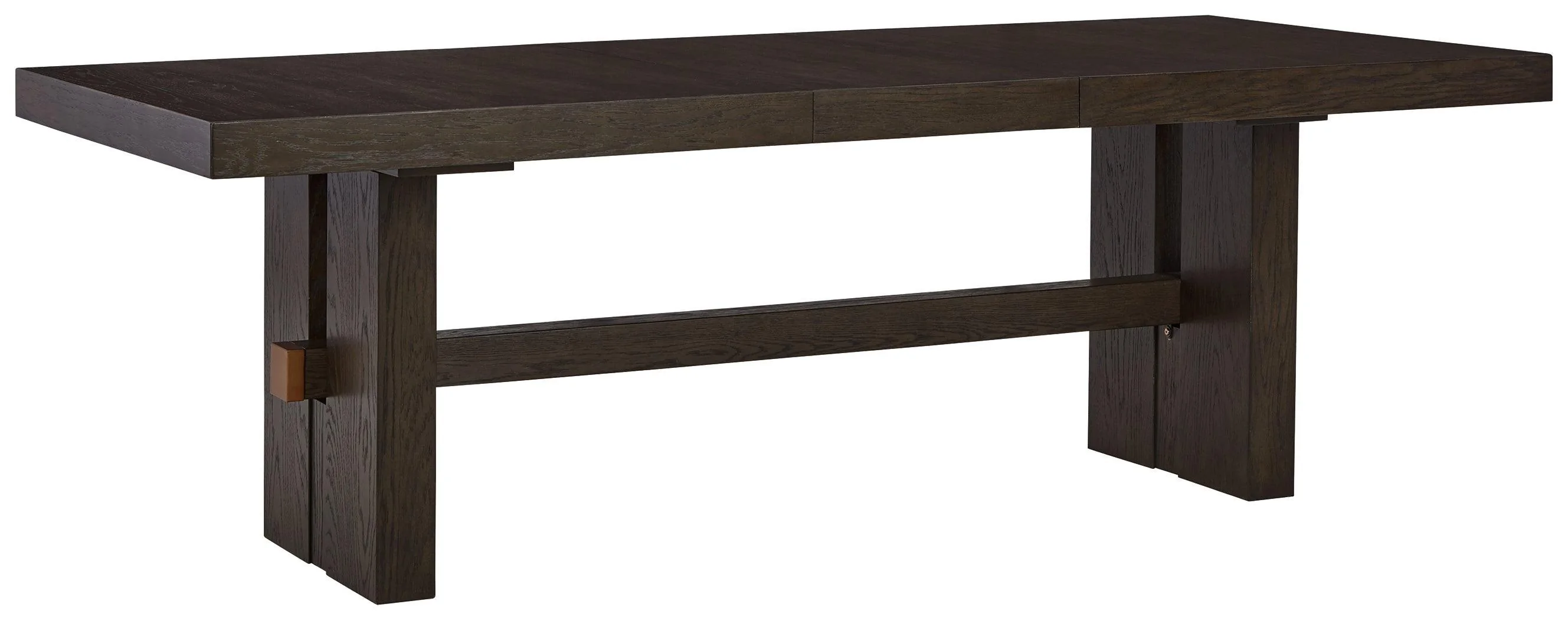Burkhaus Dark Brown Dining Extension Table - Image 2