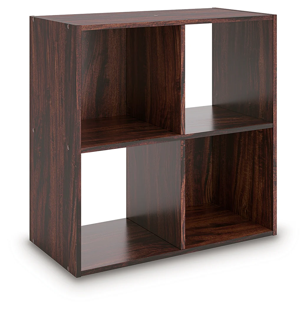 Glosmount Cherry/Light Brown Four Cube Organizer - Image 2