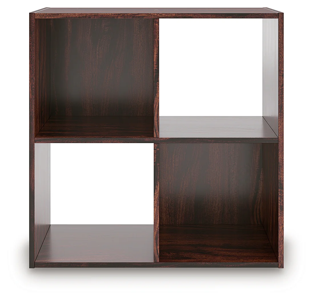 Glosmount Cherry/Light Brown Four Cube Organizer - Image 3