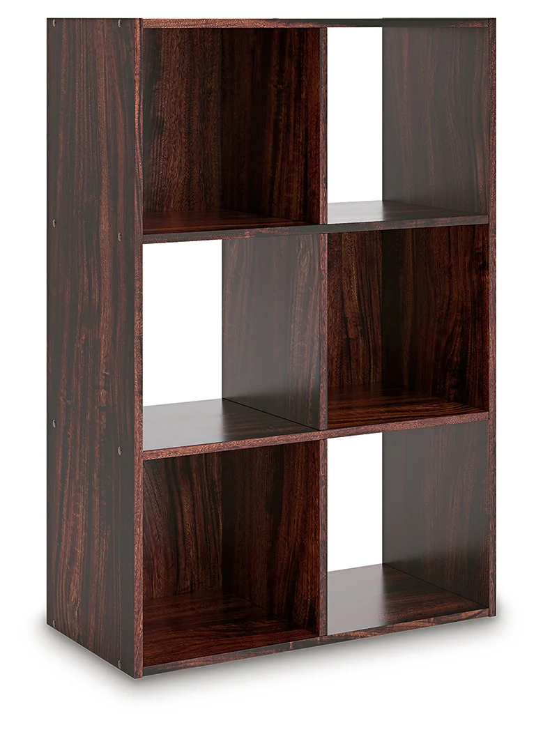 Glosmount Cherry/Light Brown Six Cube Organizer - Image 2