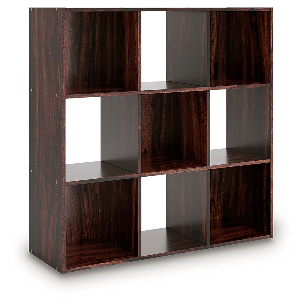 Glosmount Cherry/Light Brown Nine Cube Organizer - Image 2